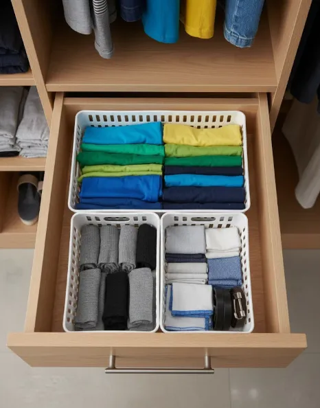 Kit Organizadores Branco - Múltiplos Tamanhos - Elloplas