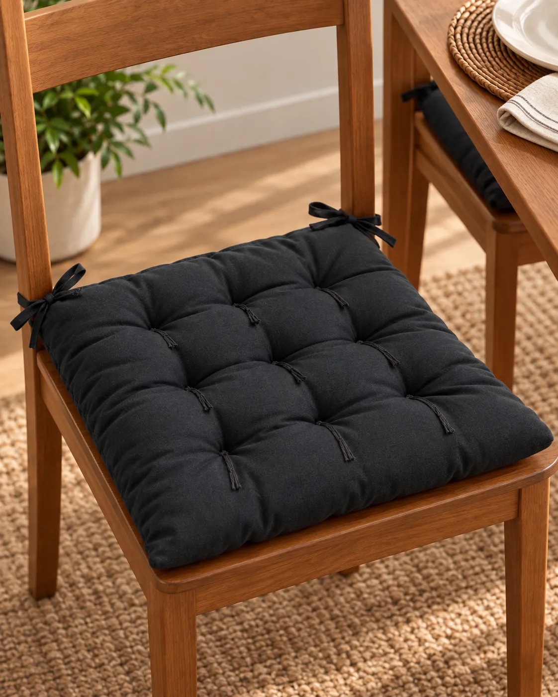 Almofada Futton Quadrada 40x40cm Oxford Chumbo